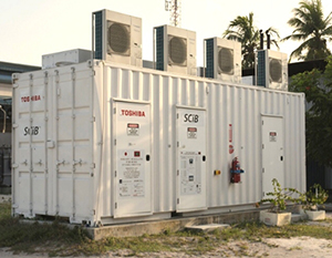 モルディブ共和国 マイクログリッドシステム供与